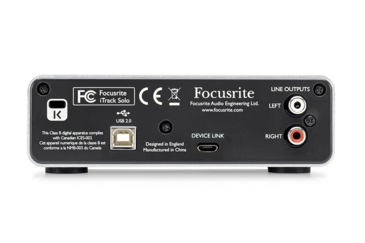 Focusrite iTrack Solo USB (Gold Class)